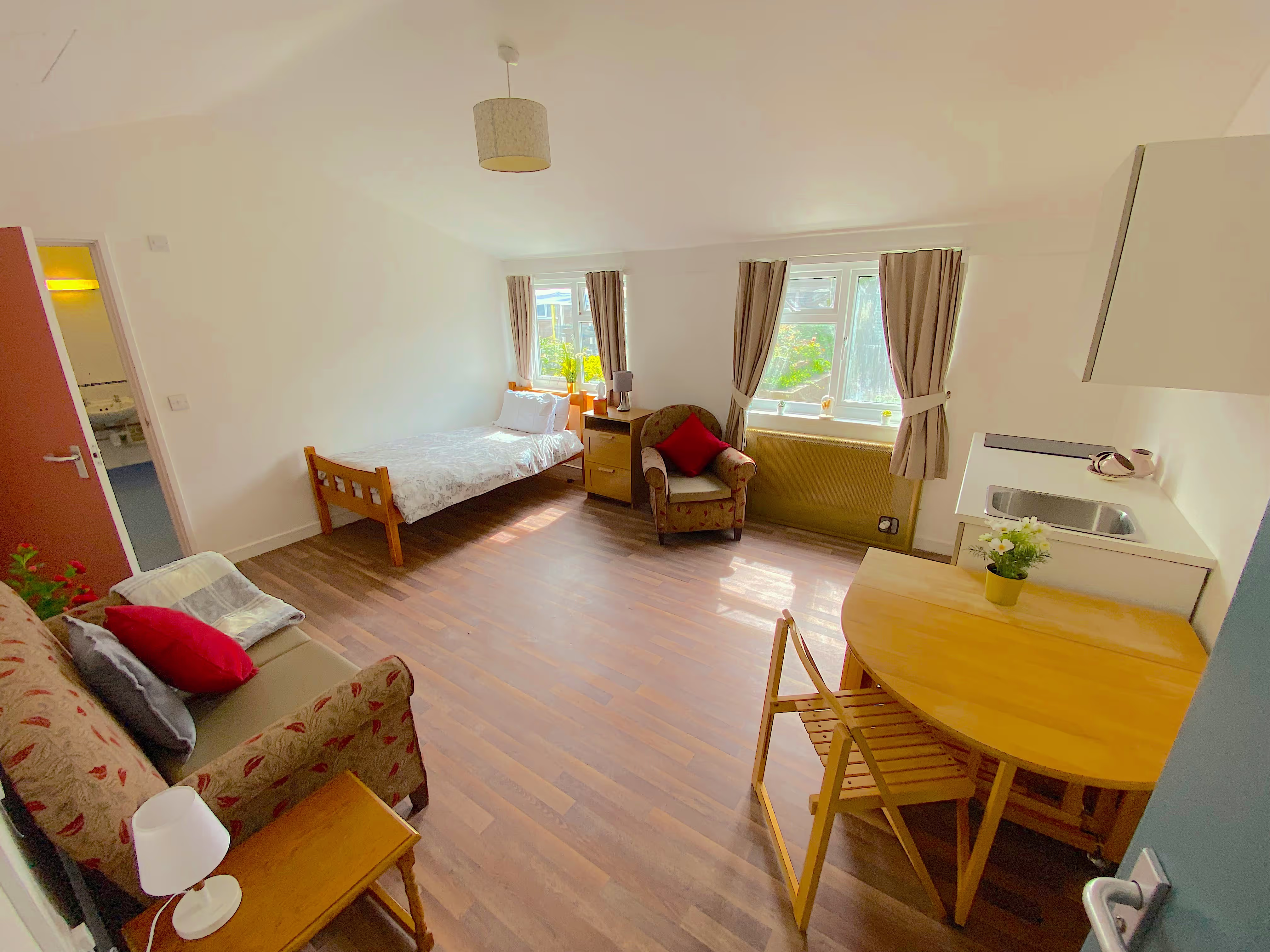 Apartment with fitted kitchens at The Courtyard