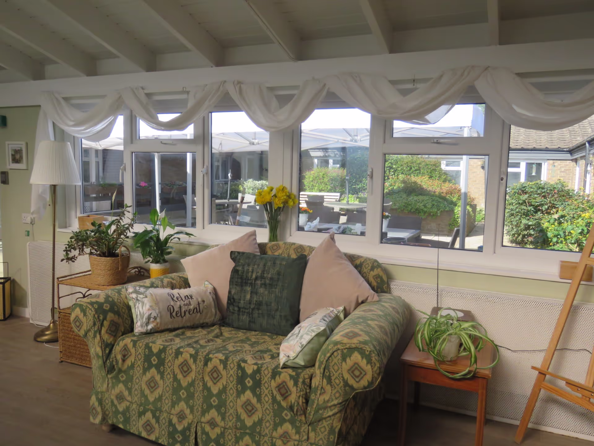 Cosy lounge at The Courtyard Ixworth for socialising